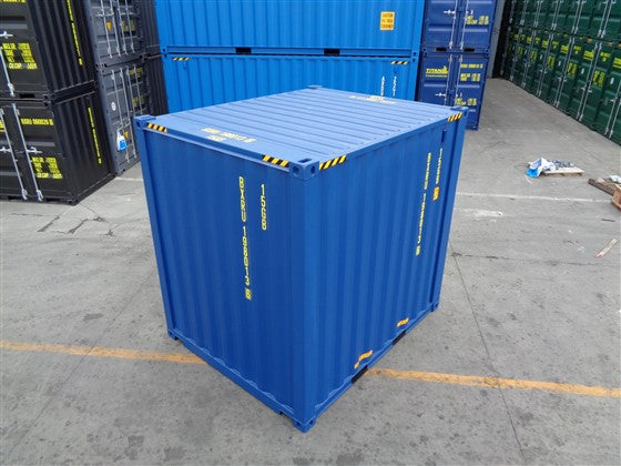 Contenedores High Cube de 10 pies - 9'6" de alto nuevo Azul