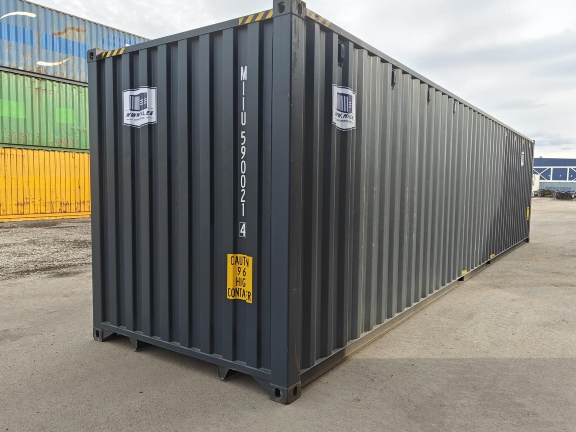 Contenedor High Cube de 40 pies con Apertura Lateral