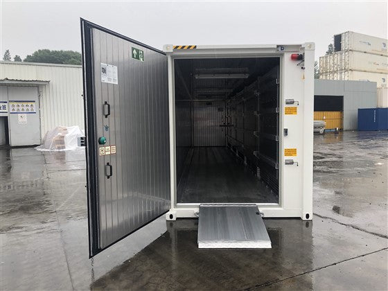 Contenedor refrigerado High Cube de 40 pies nuevo con 5 motores