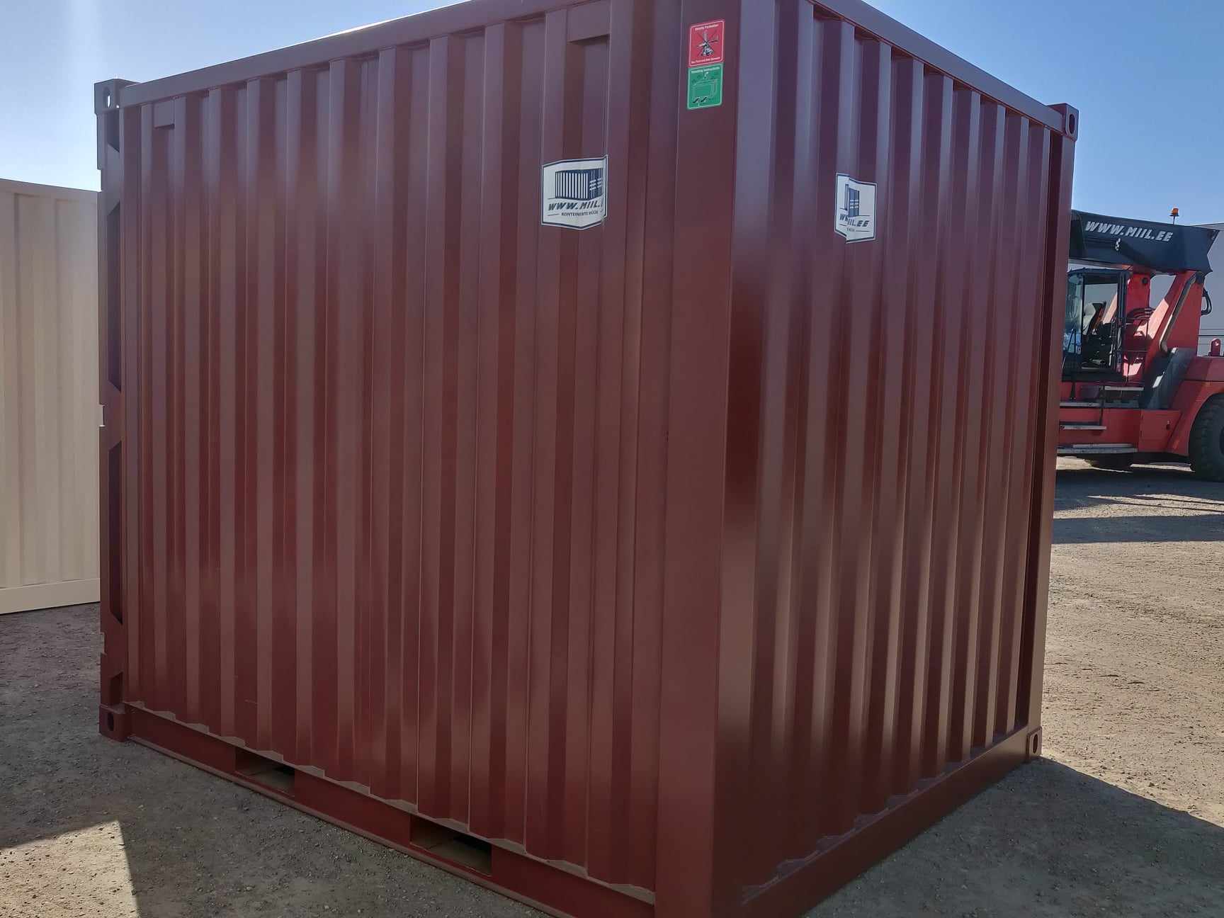 Contenedor Usado de 10 pies Rojo
