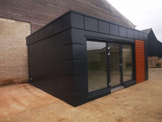 Oficina portátil, caseta de obra,