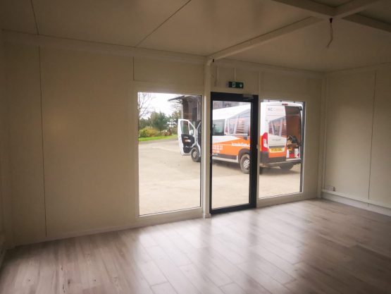 Oficina portátil, caseta de obra,