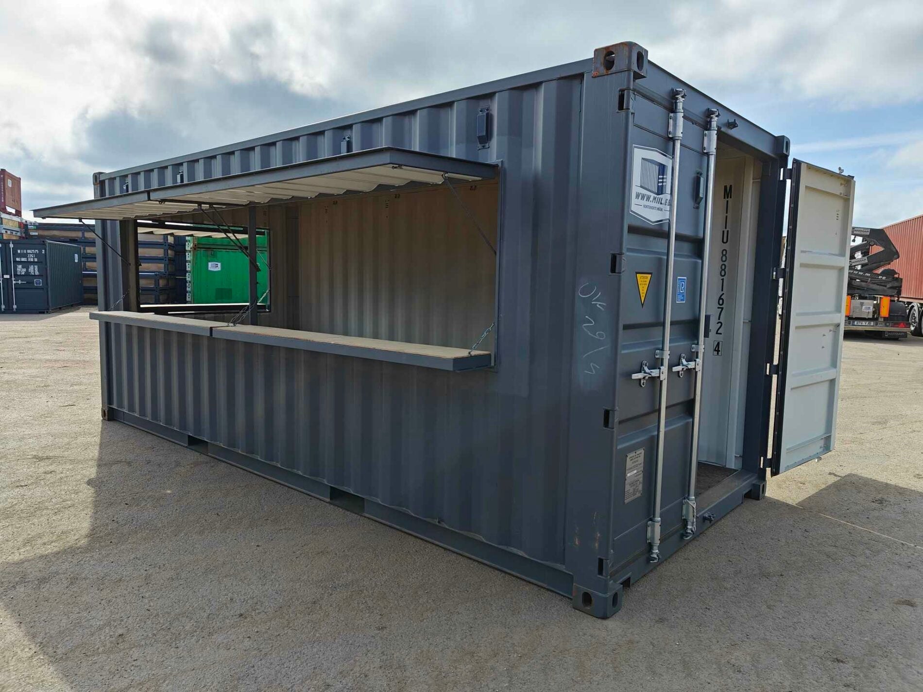 contenedor 20 pies usado tipo Bar