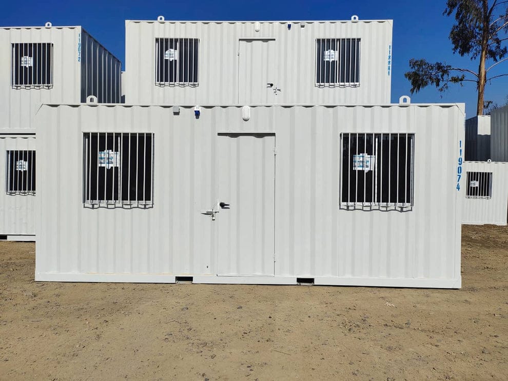 Contenedor Modular Revestido – Acero Galvanizado y Aislamiento de Poliuretano