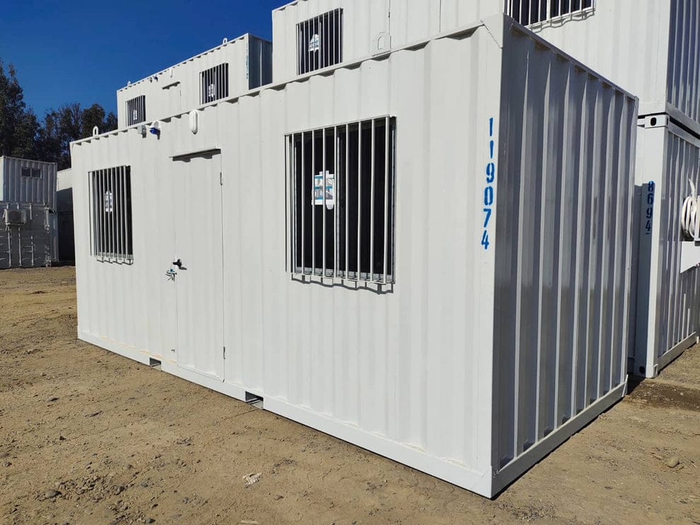 Contenedor Modular Revestido – Acero Galvanizado y Aislamiento de Poliuretano