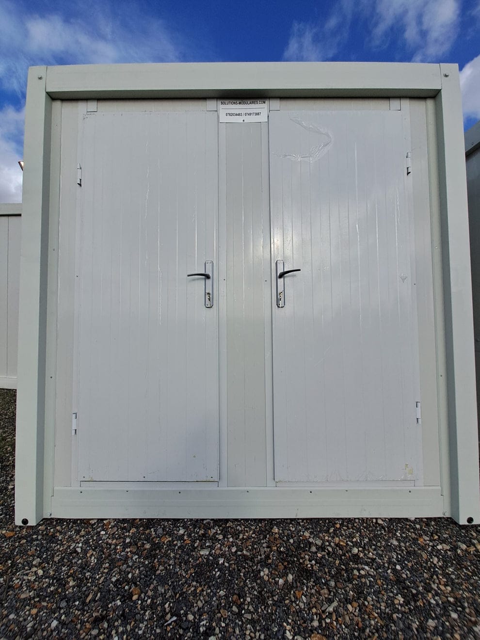 Módulo Sanitario WC + Lavabo + Ducha Conectable