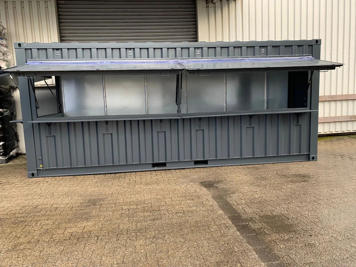 Contenedor de ventas de 20 pies Nuevo stand de ventas